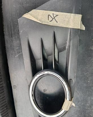 griglie fendinebbia cromate + faretto - VW golf 6 