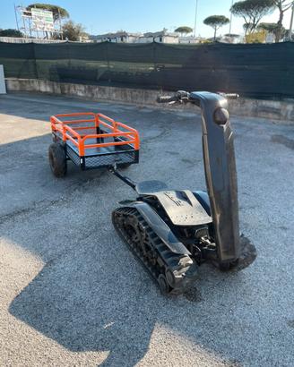 DTV Shredder skateboard cingolato motorizzato