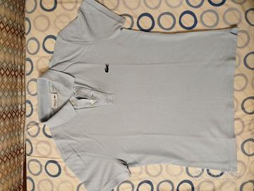 Polo Lacoste taglia S small tg.3 azzurro