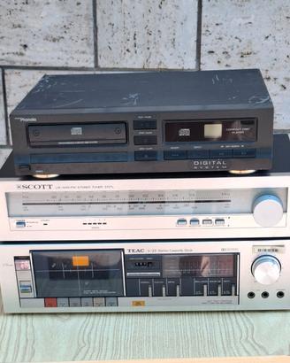 ANNI 70/80 LOTTO HI-FI SCOTT, TEAC ECC.FUORIGROTTA