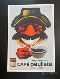 Poster stampa caffè Paulista Lavazza quadro cucina