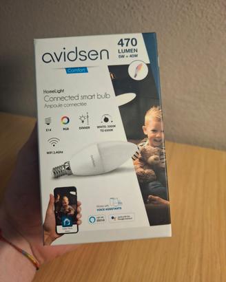 Lampadina smart Avidsen Connected