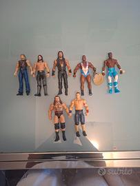 7 PERSONAGGI WRESTLING MATTEL