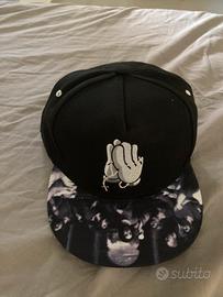 Cappellino Snapback Nero Streetwear -