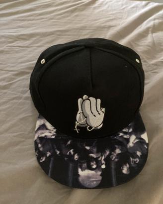 Cappellino Snapback Nero Streetwear -