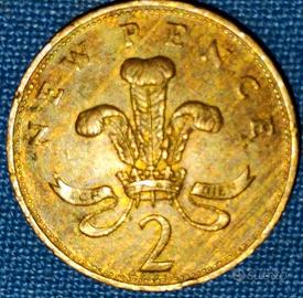 Moneta da 2 PENCE 1978