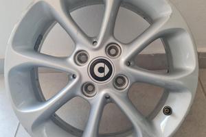 1 cerchio lega smart fortwo forfour r15 ls5558