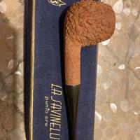 Pipa Savinelli punto oro corallo capri