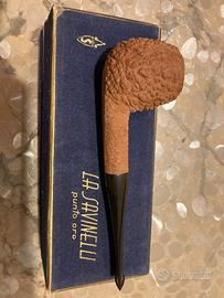 Pipa Savinelli punto oro corallo capri