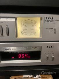 Akai AM-U11 Ampli Vintage VU-Meter + Tuner OMAGGIO