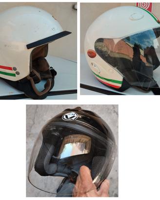 3 caschi aperti Nolan HJC Vemar 62 64 59 XL XXL L