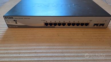 Switch D-Link DGS-1210-10P Gigabit PoE 10 Porte
