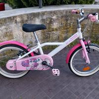 Bicicletta bambina btwin 16"