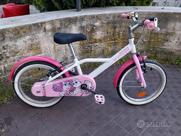 Bicicletta bambina btwin 16"