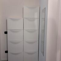 Scarpiera IKEA STÄLL bianca modulare – molto capie
