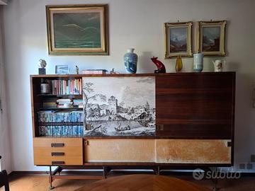 Libreria in legno anni ‘60