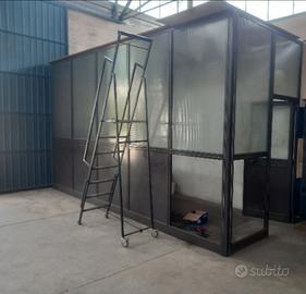 Box già smontato per ufficio o magazzino