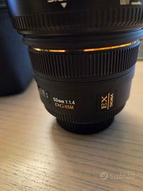 Sigma 50mm f/1.4 EX DG HSM Nikon