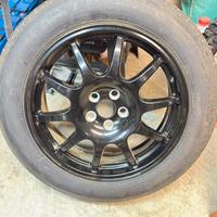 Ruotino con cerchio in lega