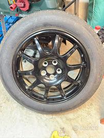 Ruotino con cerchio in lega