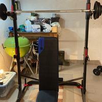 Rack bilanciere panca