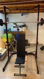 Rack bilanciere panca