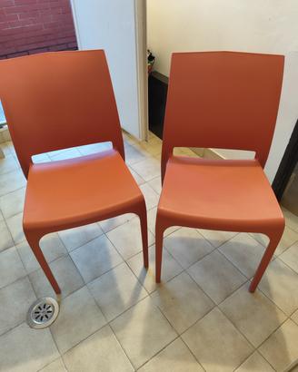 sedie da cucina moderne in poliuretano 