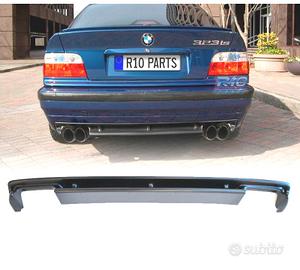 DIFFUSORE BMW E36 LOOK M3 DOPPIO