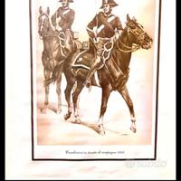 n.4 stampe su carta gialla ruvida, Nuove - Origina