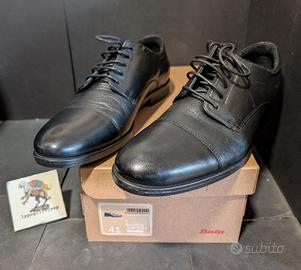 Scarpe uomo BATA n.41 in pelle eleganti nere