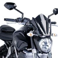 Cupolino sportivo fumè scuro per Yamaha MT07 PUIG