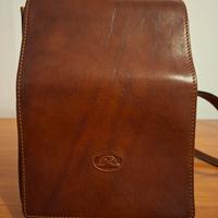 Borsello vintage in pelle naturale Tony Perotti