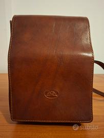 Borsello vintage in pelle naturale Tony Perotti