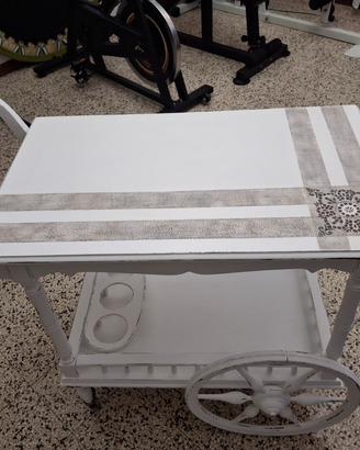 carrello vintage shabby 
