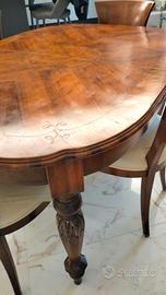 tavole sedie antiche e poltrone i midollino