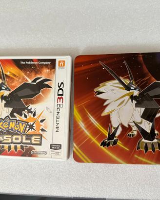 Pokemon ultra sole con steelbook