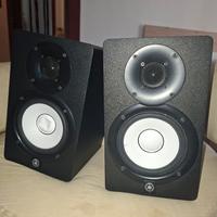 scheda audio monitor hs5 cuffie microfono rhode.
