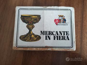 Mercante in fiera - gioco carte vintage anni 70'