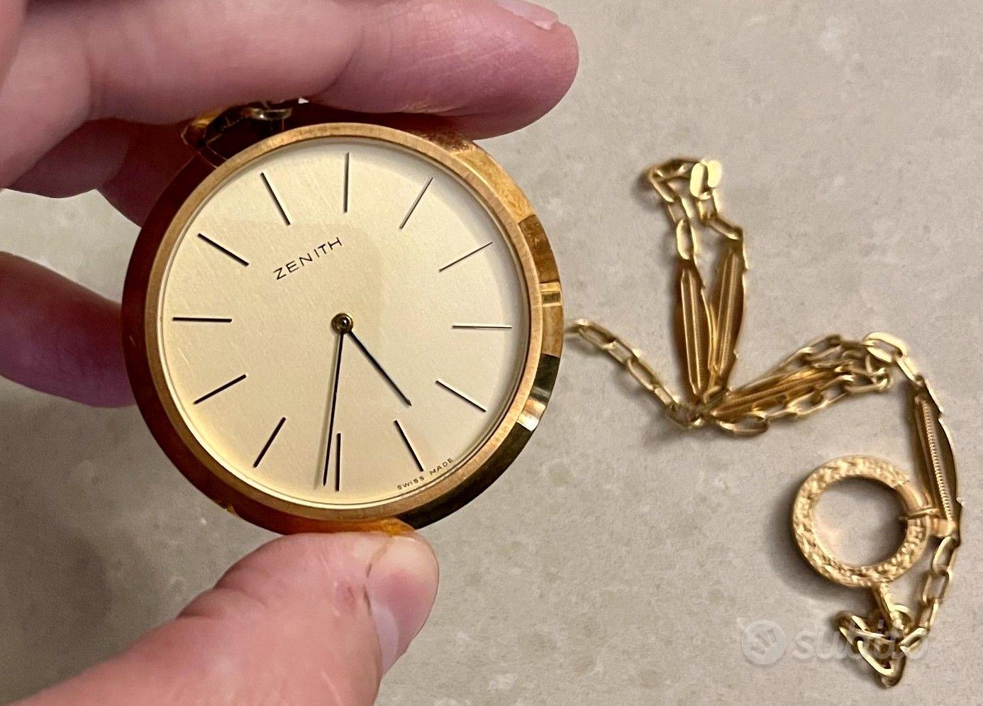 Orologio Zenith oro 18 carati (no catenina) Abbigliamento e