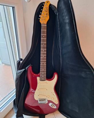 Chitarra elettrica con amplificatore