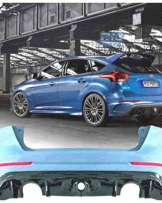PARAURTI POSTERIORE PER FORD FOCUS MK3 14-17 LOOK 