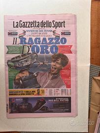 Sinner - Slam Italia 🇮🇹 gazzetta dello sport