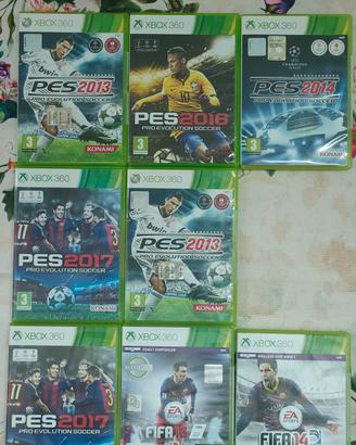 FIFA PES GIOCHI XBOX 360