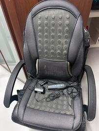 Coprisedile riscaldante rinfrescante e massaggio