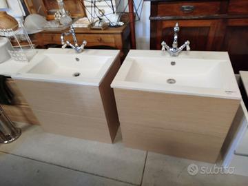 Coppia mobile da bagno sospeso marca Stocco