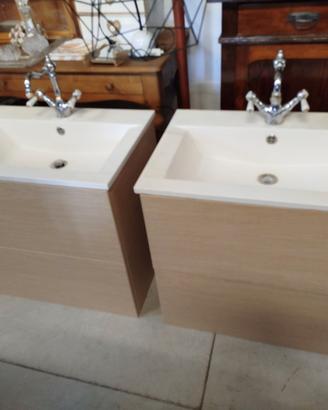 Coppia mobile da bagno sospeso marca Stocco