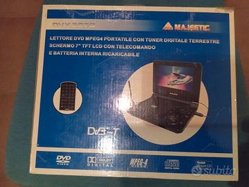 TV PORTATILE MARCA MAJESTIC SCHERMO 7 POLLICI 30 