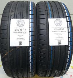 2 GOMME 205 45 17 KUMHO A70398