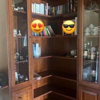 Intero studiolo in legno massello artigianale