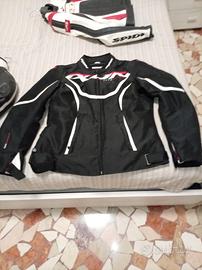 Giubotto da moto  tessuto impermeabile ixon